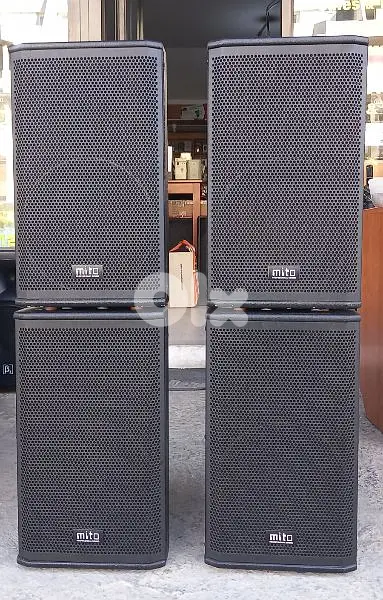 4 speaker 10 inch passive (500w 1) brand mito