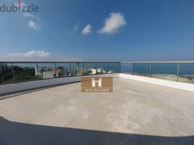Biyada Newly decorated duplex apartment for Rent with open seaviews