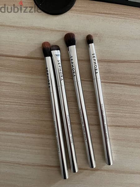 sephora - 4 make up brushes - limited edition 0