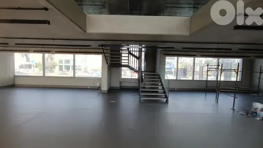 550 Sqm + Mezanine |Prime Location Sea Side Showroom For Rent In Dbaye