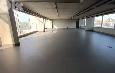 550 Sqm + Mezanine |Prime Location Sea Side Showroom For Rent In Dbaye