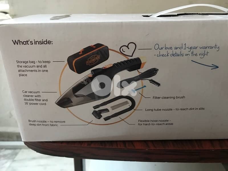 Car Cleaner Vacuum LED Light + Free Delivery 1