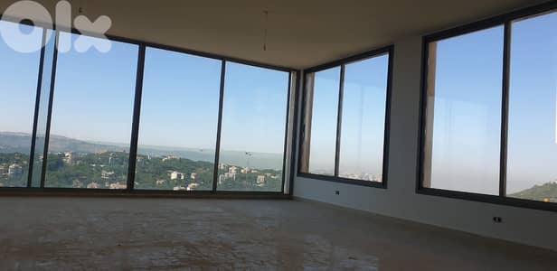 400SQ DUPLEX IN BAABDAT OVERLOOKING THE SEA WITH TERRACE , BB-124