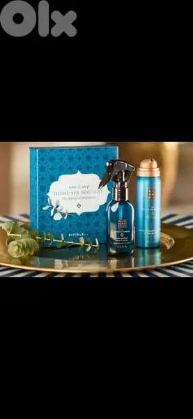 coffret home spa routine spray perfume and foam shower gel
