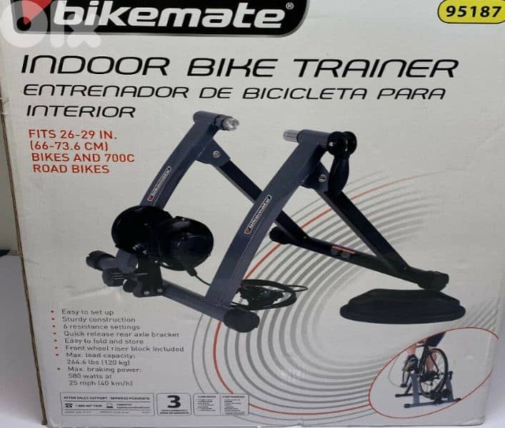 Bike home trainer with 8 speed shifter (brand new) 1
