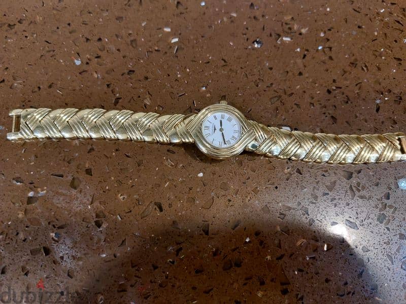 Gold plated luxury watch 1
