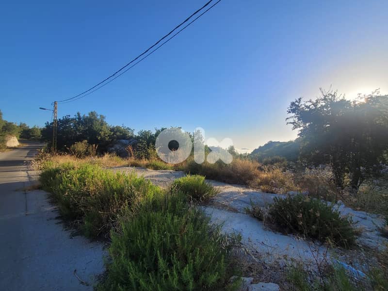1200 m2 land+mountain view for sale in Faytroun - أرض للبيع في فيترون 3