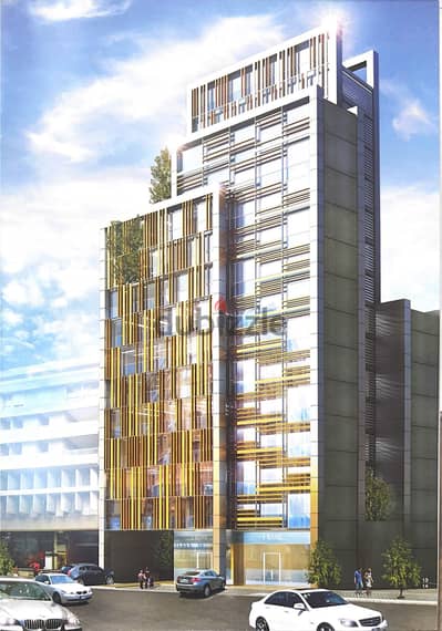 L13415-Under Construction 221SQM Office for Sale in Ras Beirut