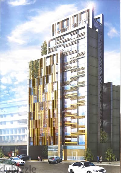L13417-Under Construction 110SQM Office for Sale in Ras Beirut