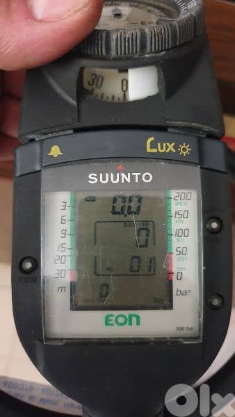 suunto dive computer pressure gauge 0