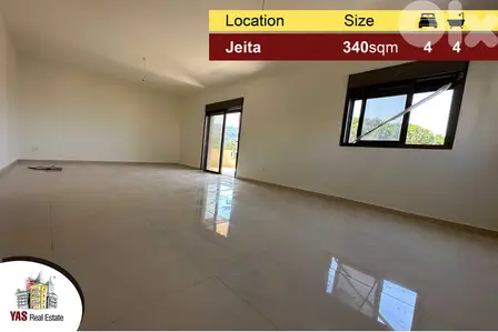 Jeita 340m2 | Duplex | Panoramic View | Luxurious | Catch |