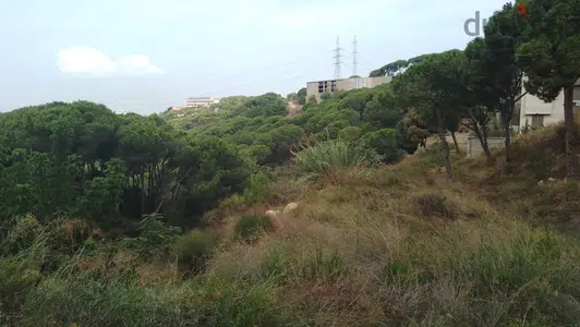 2250 m2 land+panoramic sea view for sale in Ain Najem-عين نجم/المتن
