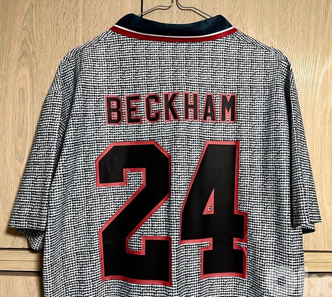 Manchester United 1994/95 Third beckham rare umbro kit 0