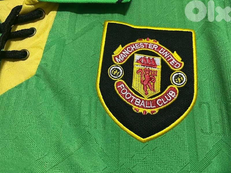 Manchester United cantona 1992 away rare umbro jersey 4