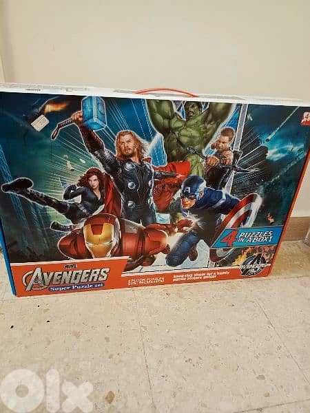 Avengers super puzzle toy set 4 in 1 0