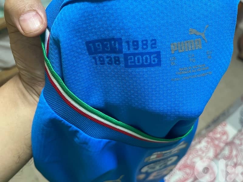 italia finalissima super copa special edition puma barella 18 jersey 5