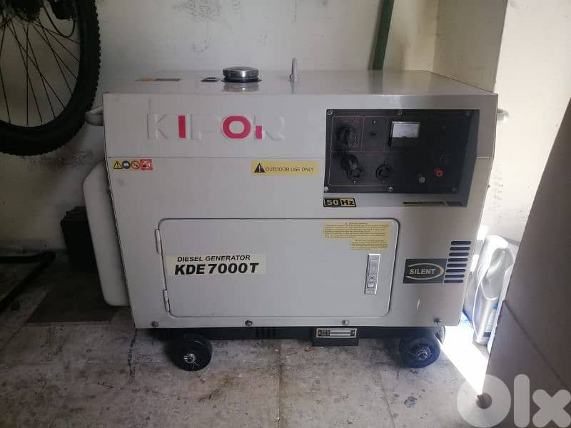 5kva kipor Diesel Engine $600 0