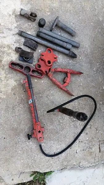 16 garage tools +pressa