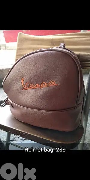 Vespa helmet bag 30$ free delivery