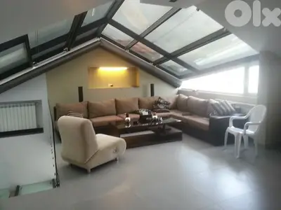 L07268-High-end Decorated Duplex for Sale in Ain Saade with Great Sea