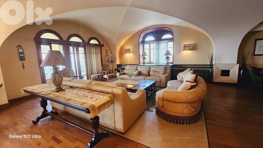 Villa for sale in Rabieh/View/Pool فيلا للبيع في الرابيه