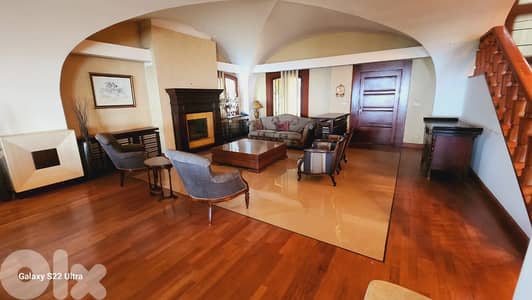 Villa for sale in Rabieh/View/Pool فيلا للبيع في الرابيه