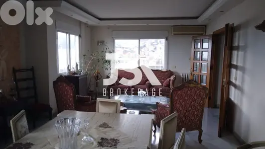 L13461-Spacious Duplex With Large Terrace for Sale In Dik El Mehdi