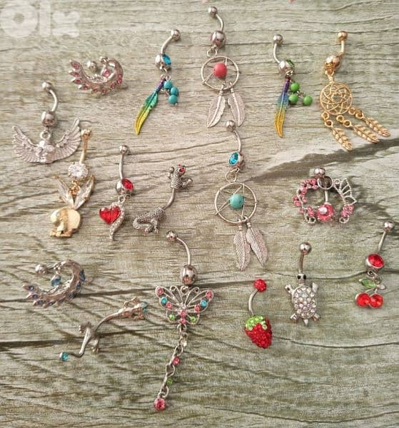 waterproof piercing rings 15