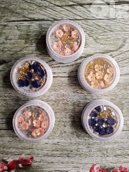 Gorgeous nails decoration set box for 3$ 4