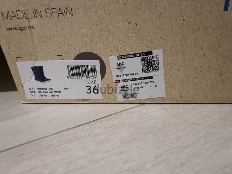 Rain boots new igor 36 1