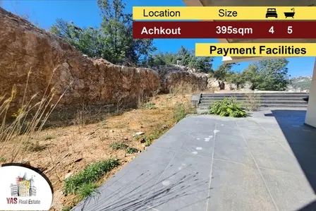 Achkout 395m2 | 375m2 Terrace/Garden | Open View | Brand New | DA Achkout 395m2 | 375m2 Terrace/Garden | Open View | Brand New | DA