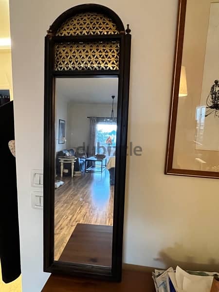Decirative Mirror - Height 90cm - Width 35cm 1