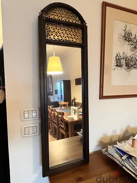 Decirative Mirror - Height 90cm - Width 35cm 2