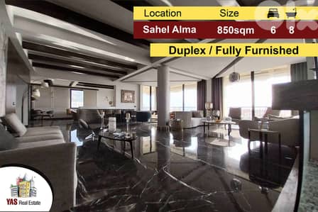 Sahel Alma 850m2 | Duplex | Fully Furnished/Equipped | Fully Renovated