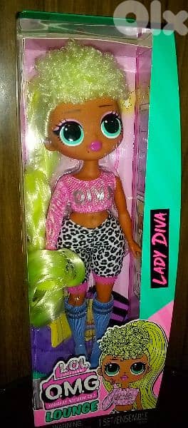 LADY DIVA LOL LOUNGE OMG YEAR 2022 BOXED NEW GIFT wonderful DOLL=40$ 4