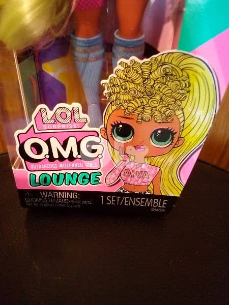 LADY DIVA LOL LOUNGE OMG YEAR 2022 BOXED NEW GIFT wonderful DOLL=40$ 3