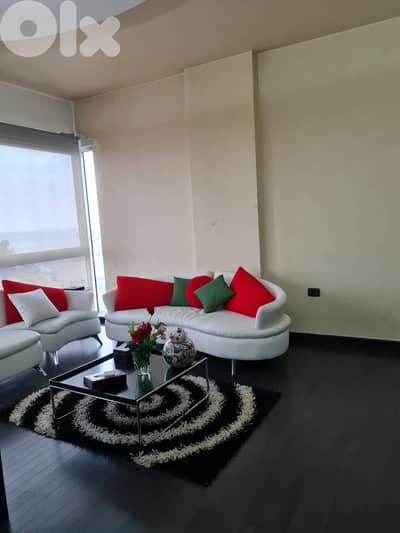 Furnished Office with sea view For Rent In Zalkaمكتب مفروش مطل