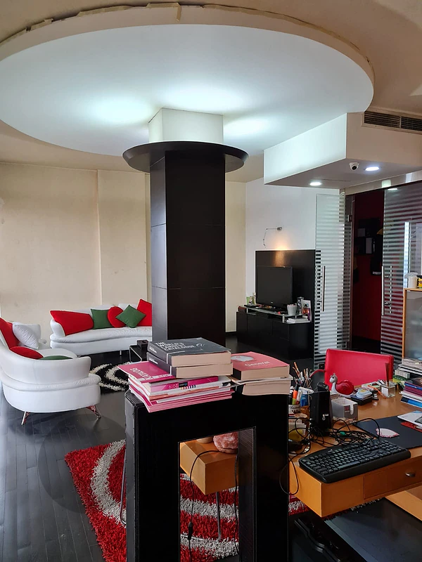 Furnished Office with sea view For Rent In Zalkaمكتب مفروش مطل
