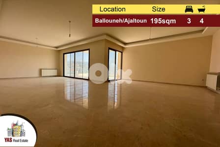 Ballouneh/Ajaltoun 195m2 | High End | Panoramic View | Catch |
