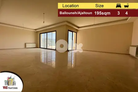 Ballouneh/Ajaltoun 195m2 | High End | Panoramic View | Catch |