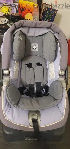 3 items for sale Car seat + Baby Bouncer +Toddler Safety Bed