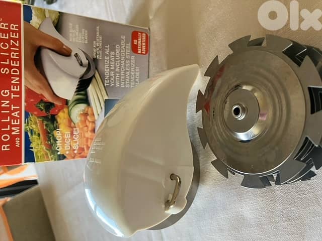 EMSON Rolling Slicer and Meat Tenderizer 0