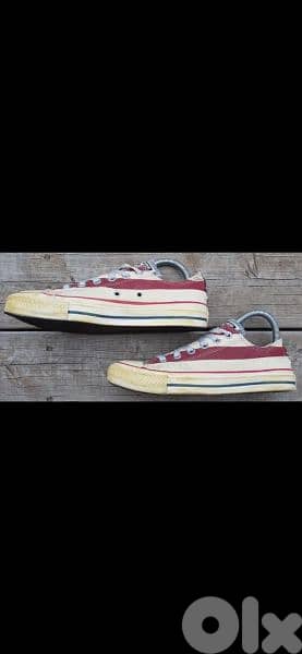 original vintage converse size 43 men worn twice 8