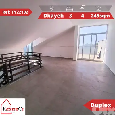 New Duplex for Sale in Dbaye دوبلكس جديد للبيع في ضبية