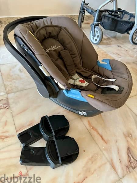 pram stroller baby chair and basinet set 3