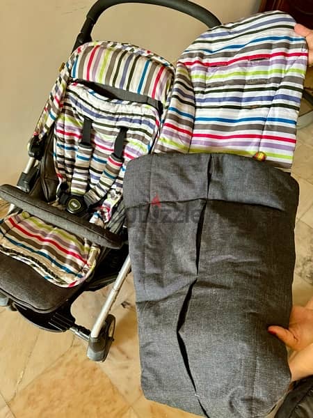 pram stroller baby chair and basinet set 5