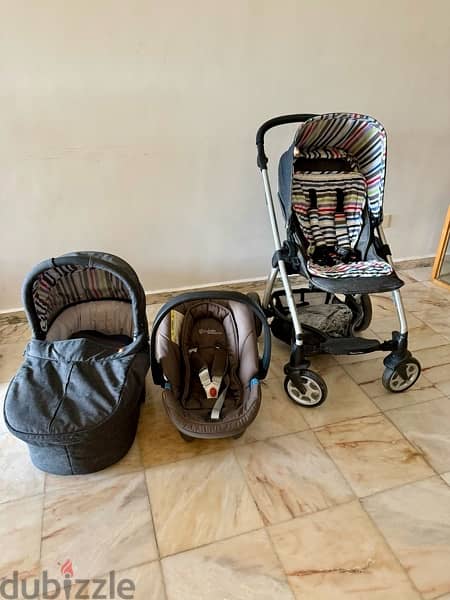 pram stroller baby chair and basinet set 0
