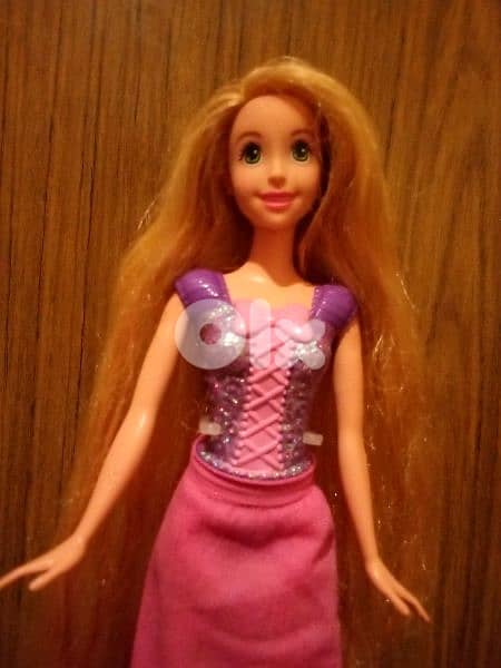 Princess RAPUNZEL TANGLED Disney Great Mattel doll mold body long hair 2
