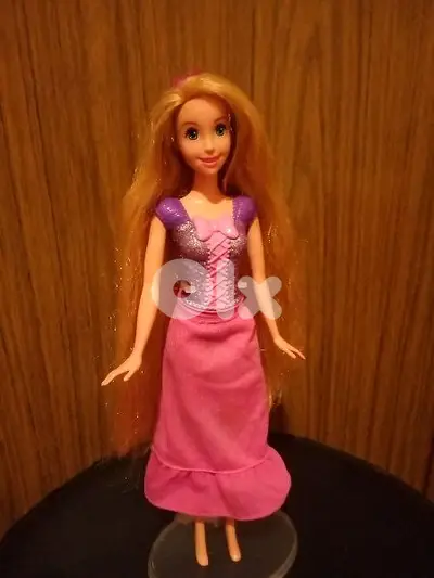 Princess RAPUNZEL TANGLED Disney Great Mattel doll mold body long hair