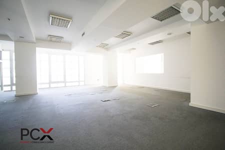 Office for Rent in Hazmieh | Open Space | Partitioned | City View